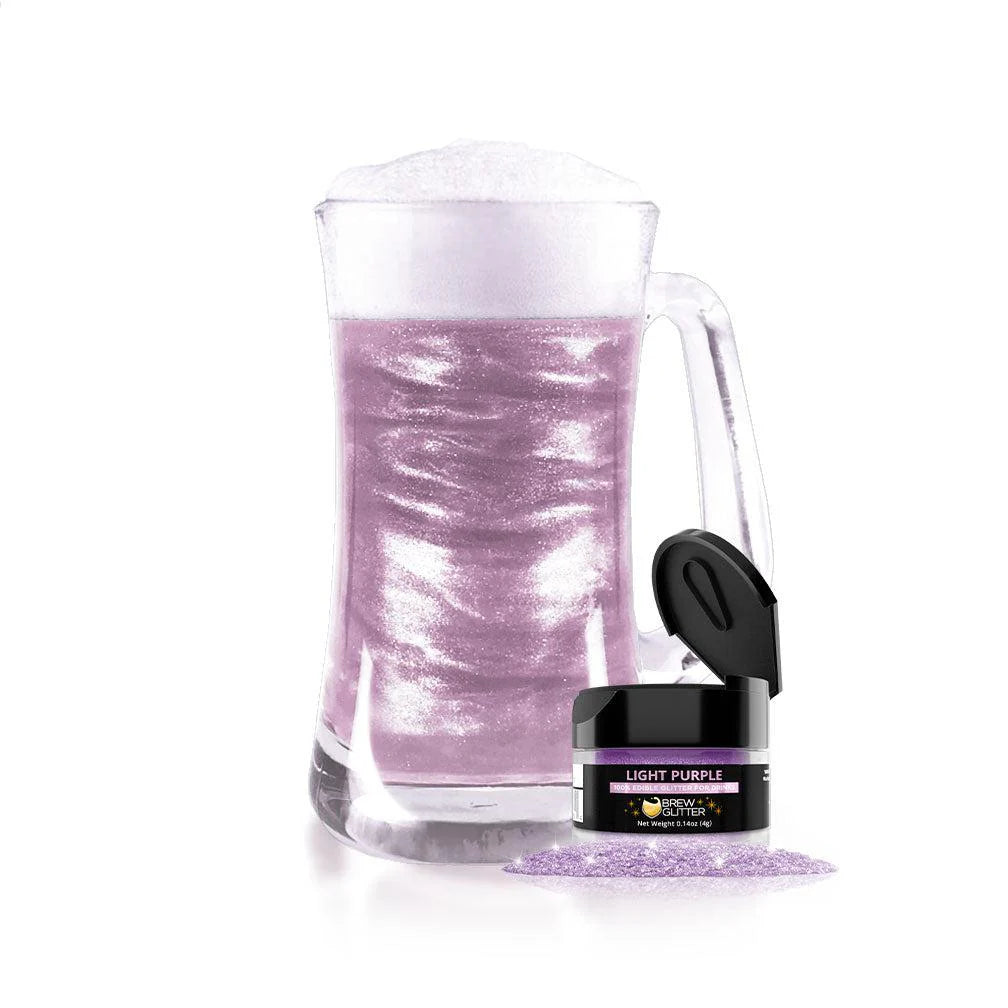 PAILLETTE VIOLETTE CLAIR COMESTIBLE